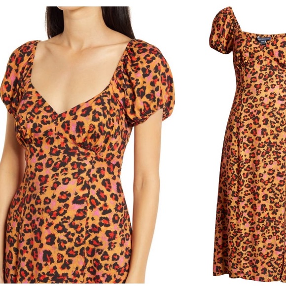 French connection leopard dress. 2 - Picture 7 of 16